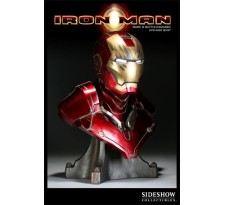 Iron Man MARK III Battle Damaged Life-size Bust 61cm